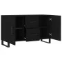 Aparador de madera de ingeniería negro 100x36x60 cm de vidaXL, Aparadores - Ref: Foro24-828197, Precio: 100,16 €, Descuento: %