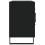 Black engineered wood sideboard 100x36x60 cm by vidaXL, Sideboards - Ref: Foro24-828197, Price: 109,30 €, Discount: %