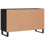 Sideboard aus schwarzem Holzwerkstoff 100x36x60 cm von vidaXL, Sideboards - Ref: Foro24-828197, Preis: 109,30 €, Rabatt: %