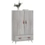 Hohes Sonoma-Sideboard aus grauem Holzwerkstoff, 69,5 x 31 x 115 cm von vidaXL, Sideboards - Ref: Foro24-828210, Preis: 87,97...