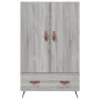 Hohes Sonoma-Sideboard aus grauem Holzwerkstoff, 69,5 x 31 x 115 cm von vidaXL, Sideboards - Ref: Foro24-828210, Preis: 87,97...