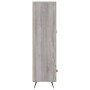 Hohes Sonoma-Sideboard aus grauem Holzwerkstoff, 69,5 x 31 x 115 cm von vidaXL, Sideboards - Ref: Foro24-828210, Preis: 89,04...