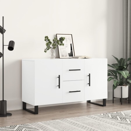 Weißes Sideboard aus Holzwerkstoff, 100 x 36 x 60 cm von vidaXL, Sideboards - Ref: Foro24-828196, Preis: 92,09 €, Rabatt: %