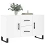 Weißes Sideboard aus Holzwerkstoff, 100 x 36 x 60 cm von vidaXL, Sideboards - Ref: Foro24-828196, Preis: 90,74 €, Rabatt: %