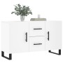 Weißes Sideboard aus Holzwerkstoff, 100 x 36 x 60 cm von vidaXL, Sideboards - Ref: Foro24-828196, Preis: 92,09 €, Rabatt: %