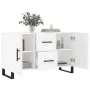 Weißes Sideboard aus Holzwerkstoff, 100 x 36 x 60 cm von vidaXL, Sideboards - Ref: Foro24-828196, Preis: 90,74 €, Rabatt: %