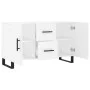 Weißes Sideboard aus Holzwerkstoff, 100 x 36 x 60 cm von vidaXL, Sideboards - Ref: Foro24-828196, Preis: 90,74 €, Rabatt: %