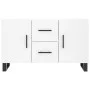 Weißes Sideboard aus Holzwerkstoff, 100 x 36 x 60 cm von vidaXL, Sideboards - Ref: Foro24-828196, Preis: 90,74 €, Rabatt: %