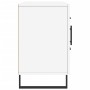 White engineered wood sideboard 100x36x60 cm by vidaXL, Sideboards - Ref: Foro24-828196, Price: 92,09 €, Discount: %