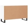 Weißes Sideboard aus Holzwerkstoff, 100 x 36 x 60 cm von vidaXL, Sideboards - Ref: Foro24-828196, Preis: 90,74 €, Rabatt: %