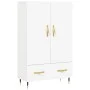 Hohes Sideboard aus weißem Holzwerkstoff, 69,5 x 31 x 115 cm von vidaXL, Sideboards - Ref: Foro24-828212, Preis: 85,92 €, Rab...