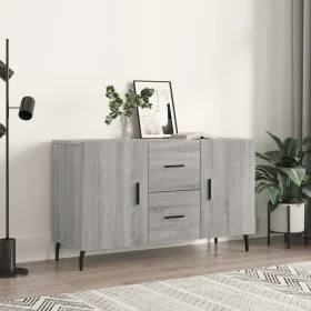 Sonoma gray engineered wood sideboard 100x36x60 cm by vidaXL, Sideboards - Ref: Foro24-828194, Price: 103,31 €, Discount: %