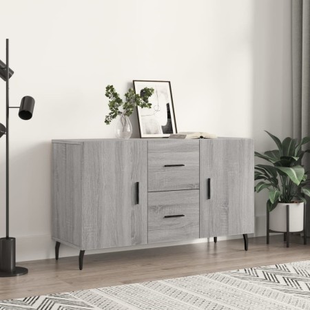 Aparador de madera de ingeniería gris Sonoma 100x36x60 cm de vidaXL, Aparadores - Ref: Foro24-828194, Precio: 108,48 €, Descu...