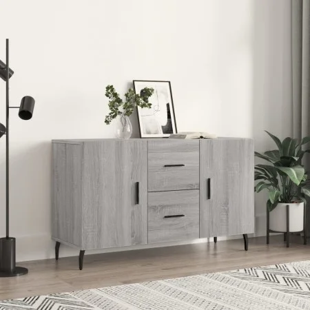 Sonoma gray engineered wood sideboard 100x36x60 cm by vidaXL, Sideboards - Ref: Foro24-828194, Price: 104,91 €, Discount: %