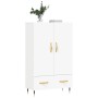 Hohes Sideboard aus weißem Holzwerkstoff, 69,5 x 31 x 115 cm von vidaXL, Sideboards - Ref: Foro24-828212, Preis: 87,20 €, Rab...
