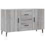 Aparador de madera de ingeniería gris Sonoma 100x36x60 cm de vidaXL, Aparadores - Ref: Foro24-828194, Precio: 108,48 €, Descu...