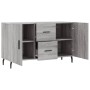 Aparador de madera de ingeniería gris Sonoma 100x36x60 cm de vidaXL, Aparadores - Ref: Foro24-828194, Precio: 108,48 €, Descu...