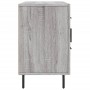 Aparador de madera de ingeniería gris Sonoma 100x36x60 cm de vidaXL, Aparadores - Ref: Foro24-828194, Precio: 108,48 €, Descu...