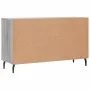 Sonoma gray engineered wood sideboard 100x36x60 cm by vidaXL, Sideboards - Ref: Foro24-828194, Price: 104,91 €, Discount: %