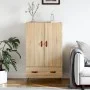 Tall engineered wood sideboard in Sonoma oak, 69.5x31x115 cm by vidaXL, Sideboards - Ref: Foro24-828207, Price: 85,22 €, Disc...
