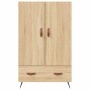 Hohes Sideboard Holzwerkstoff Sonoma Eiche 69,5x31x115 cm von vidaXL, Sideboards - Ref: Foro24-828207, Preis: 86,25 €, Rabatt: %