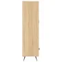 Tall engineered wood sideboard in Sonoma oak, 69.5x31x115 cm by vidaXL, Sideboards - Ref: Foro24-828207, Price: 85,22 €, Disc...