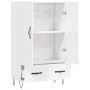 High gloss white engineered wood sideboard 69.5x31x115 cm by vidaXL, Sideboards - Ref: Foro24-828230, Price: 75,29 €, Discoun...
