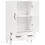 Hohes Sideboard Holzwerkstoff weiß glänzend 69,5x31x115 cm von vidaXL, Sideboards - Ref: Foro24-828230, Preis: 76,22 €, Rabat...