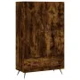 Tall sideboard engineered wood smoked oak 69.5x31x115 cm by vidaXL, Sideboards - Ref: Foro24-828209, Price: 84,81 €, Discount: %