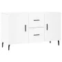 White engineered wood sideboard 100x36x60 cm by vidaXL, Sideboards - Ref: Foro24-828188, Price: 83,59 €, Discount: %