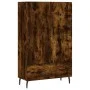 Tall sideboard engineered wood smoked oak 69.5x31x115 cm by vidaXL, Sideboards - Ref: Foro24-828257, Price: 86,54 €, Discount: %