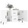 Sideboard aus weißem Holzwerkstoff 100x36x60 cm von vidaXL, Sideboards - Ref: Foro24-828188, Preis: 84,49 €, Rabatt: %