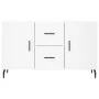 White engineered wood sideboard 100x36x60 cm by vidaXL, Sideboards - Ref: Foro24-828188, Price: 83,59 €, Discount: %
