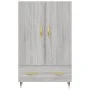 Hohes Sideboard Holzwerkstoff Sonoma grau 69,5x31x115 cm von vidaXL, Sideboards - Ref: Foro24-828218, Preis: 88,67 €, Rabatt: %