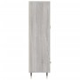 Tall Sonoma Gray Engineered Wood Sideboard 69.5x31x115 cm by vidaXL, Sideboards - Ref: Foro24-828218, Price: 89,78 €, Discoun...