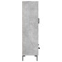 Hohes Sideboard aus betongrauem Holzwerkstoff, 69,5 x 31 x 115 cm von vidaXL, Sideboards - Ref: Foro24-828240, Preis: 93,15 €...