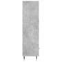 Aparador alto madera de ingeniería gris hormigón 69,5x31x115 cm de vidaXL, Aparadores - Ref: Foro24-828216, Precio: 87,08 €, ...