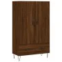Tall sideboard engineered wood brown oak 69.5x31x115 cm by vidaXL, Sideboards - Ref: Foro24-828235, Price: 70,98 €, Discount: %