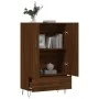 Tall sideboard engineered wood brown oak 69.5x31x115 cm by vidaXL, Sideboards - Ref: Foro24-828235, Price: 70,98 €, Discount: %