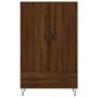 Tall sideboard engineered wood brown oak 69.5x31x115 cm by vidaXL, Sideboards - Ref: Foro24-828235, Price: 70,98 €, Discount: %