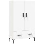 Hohes Sideboard aus weißem Holzwerkstoff, 69,5 x 31 x 115 cm von vidaXL, Sideboards - Ref: Foro24-828236, Preis: 94,15 €, Rab...
