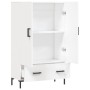 Hohes Sideboard aus weißem Holzwerkstoff, 69,5 x 31 x 115 cm von vidaXL, Sideboards - Ref: Foro24-828236, Preis: 94,15 €, Rab...