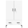 Hohes Sideboard aus weißem Holzwerkstoff, 69,5 x 31 x 115 cm von vidaXL, Sideboards - Ref: Foro24-828236, Preis: 94,15 €, Rab...
