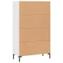 High white engineered wood sideboard 69.5x31x115 cm by vidaXL, Sideboards - Ref: Foro24-828236, Price: 92,66 €, Discount: %