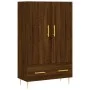 Tall sideboard engineered wood brown oak 69.5x31x115 cm by vidaXL, Sideboards - Ref: Foro24-828227, Price: 89,26 €, Discount: %