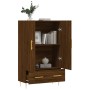 Hohes Sideboard aus Holzwerkstoff, braune Eiche, 69,5 x 31 x 115 cm von vidaXL, Sideboards - Ref: Foro24-828227, Preis: 90,06...