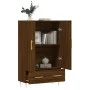 Tall sideboard engineered wood brown oak 69.5x31x115 cm by vidaXL, Sideboards - Ref: Foro24-828227, Price: 89,26 €, Discount: %