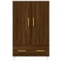 Hohes Sideboard aus Holzwerkstoff, braune Eiche, 69,5 x 31 x 115 cm von vidaXL, Sideboards - Ref: Foro24-828227, Preis: 90,34...