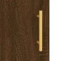 Tall sideboard engineered wood brown oak 69.5x31x115 cm by vidaXL, Sideboards - Ref: Foro24-828227, Price: 89,26 €, Discount: %