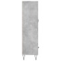 Hohes Sideboard Holzwerkstoff betongrau 69,5x31x115 cm von vidaXL, Sideboards - Ref: Foro24-828232, Preis: 69,77 €, Rabatt: %